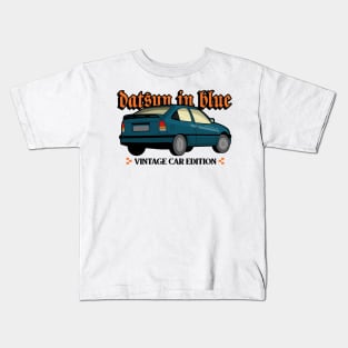 Datsun in Blue Kids T-Shirt